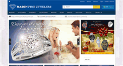 Desktop Screenshot of masonfinejewelers.com